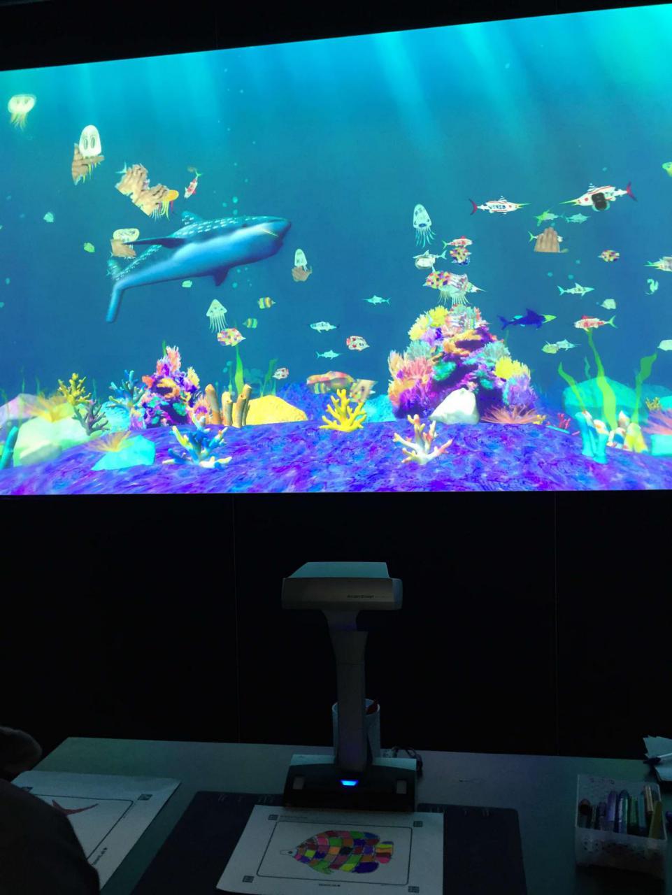 畫畫水族館